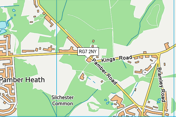 RG7 2NY map - OS VectorMap District (Ordnance Survey)