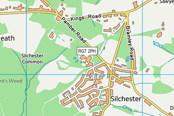 RG7 2PH map - OS VectorMap District (Ordnance Survey)