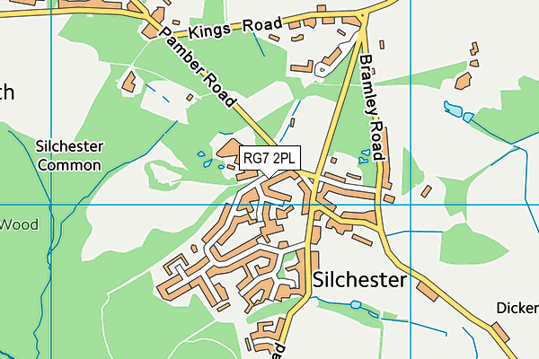 RG7 2PL map - OS VectorMap District (Ordnance Survey)