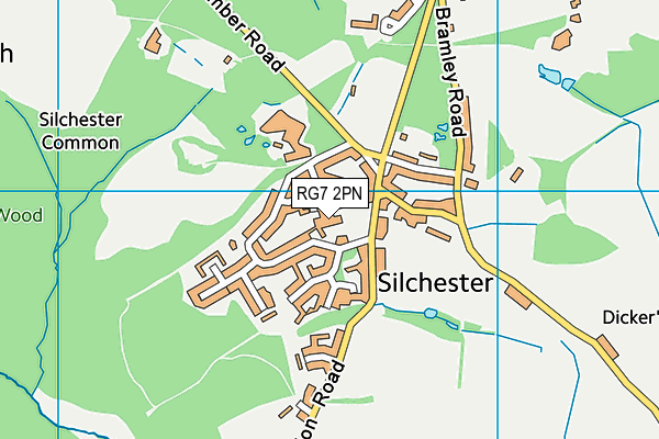 RG7 2PN map - OS VectorMap District (Ordnance Survey)