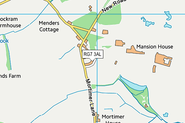 RG7 3AL map - OS VectorMap District (Ordnance Survey)