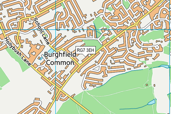 RG7 3EH map - OS VectorMap District (Ordnance Survey)