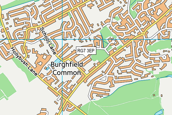 RG7 3EP map - OS VectorMap District (Ordnance Survey)