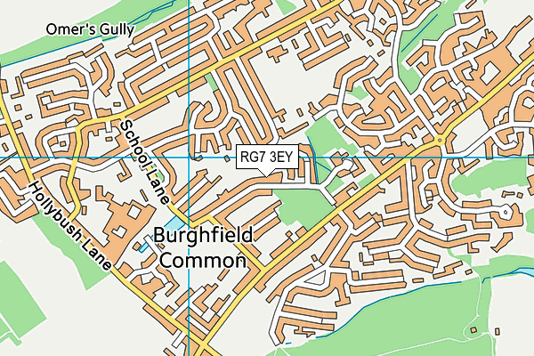 RG7 3EY map - OS VectorMap District (Ordnance Survey)
