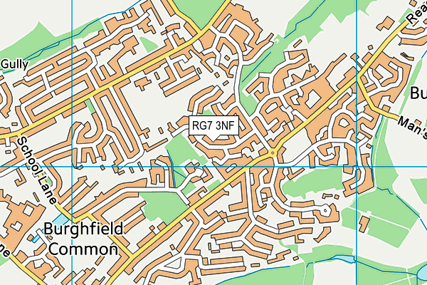 RG7 3NF map - OS VectorMap District (Ordnance Survey)