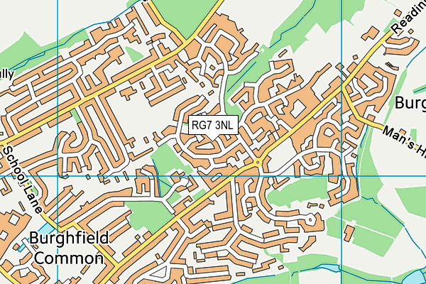 RG7 3NL map - OS VectorMap District (Ordnance Survey)