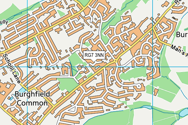 RG7 3NN map - OS VectorMap District (Ordnance Survey)