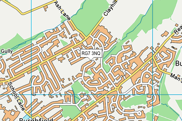 RG7 3NQ map - OS VectorMap District (Ordnance Survey)