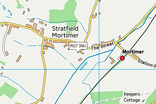 RG7 3NU map - OS VectorMap District (Ordnance Survey)