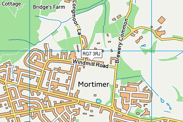 Map of BESPOKE BAKES OF MORTIMER LTD at district scale