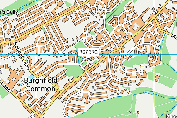 RG7 3RQ map - OS VectorMap District (Ordnance Survey)