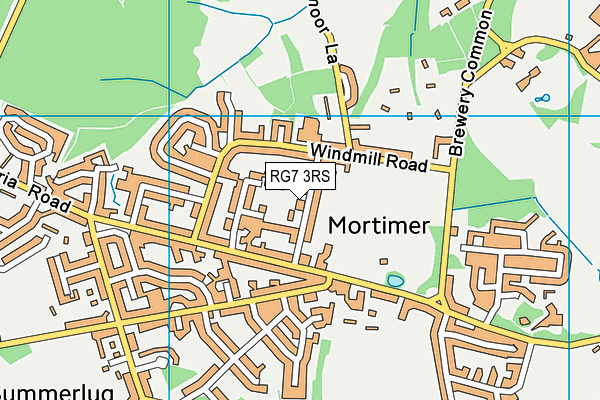 Map of MORTIMER FINANCIAL LTD at district scale