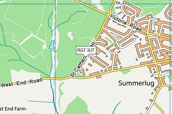 RG7 3UT map - OS VectorMap District (Ordnance Survey)
