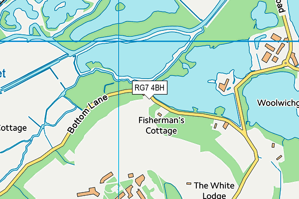 RG7 4BH map - OS VectorMap District (Ordnance Survey)