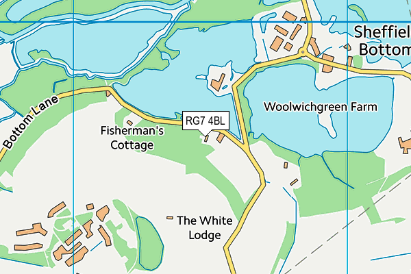 RG7 4BL map - OS VectorMap District (Ordnance Survey)