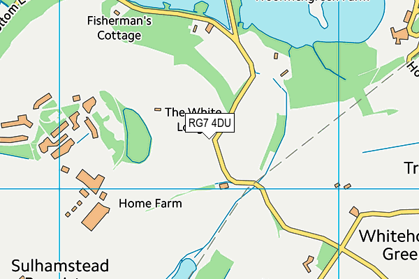 RG7 4DU map - OS VectorMap District (Ordnance Survey)