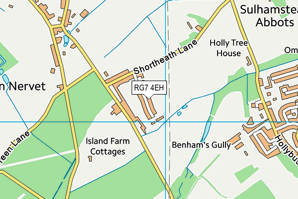 RG7 4EH map - OS VectorMap District (Ordnance Survey)