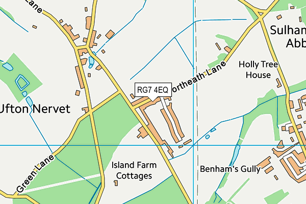 RG7 4EQ map - OS VectorMap District (Ordnance Survey)