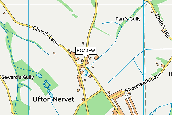 RG7 4EW map - OS VectorMap District (Ordnance Survey)