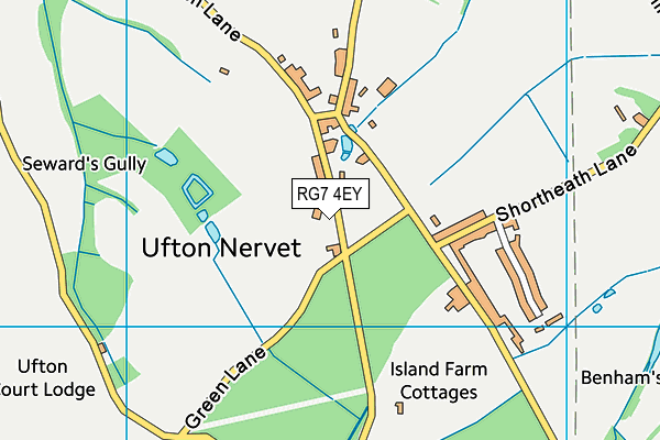 RG7 4EY map - OS VectorMap District (Ordnance Survey)