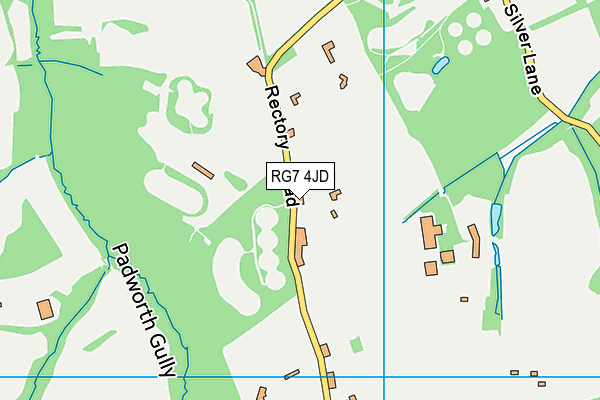 RG7 4JD map - OS VectorMap District (Ordnance Survey)