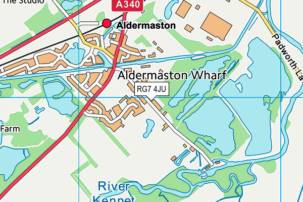 Map of MILL LANE ARB LTD at district scale