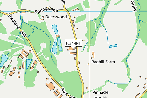 RG7 4NT map - OS VectorMap District (Ordnance Survey)