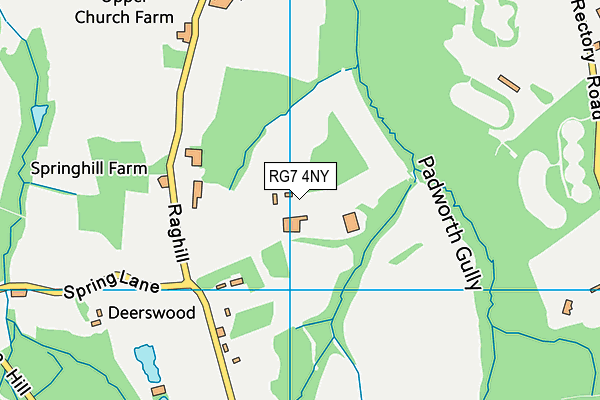 RG7 4NY map - OS VectorMap District (Ordnance Survey)