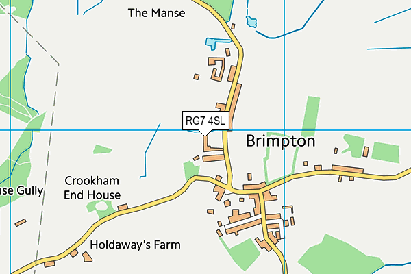 RG7 4SL map - OS VectorMap District (Ordnance Survey)