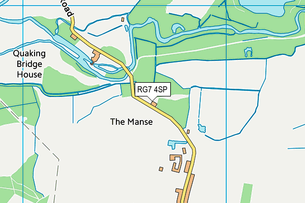 RG7 4SP map - OS VectorMap District (Ordnance Survey)