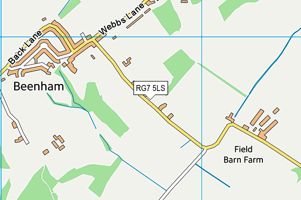 RG7 5LS map - OS VectorMap District (Ordnance Survey)