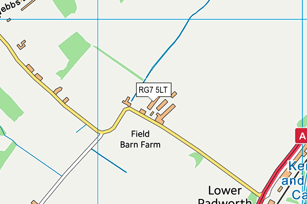 RG7 5LT map - OS VectorMap District (Ordnance Survey)