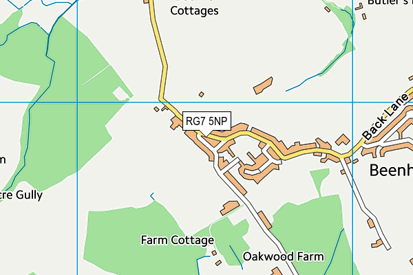 RG7 5NP map - OS VectorMap District (Ordnance Survey)