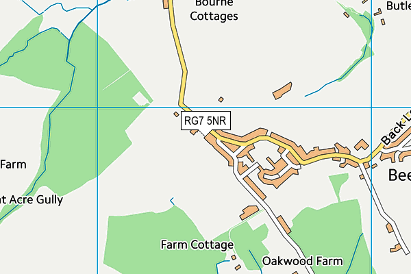 RG7 5NR map - OS VectorMap District (Ordnance Survey)