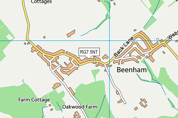 RG7 5NT map - OS VectorMap District (Ordnance Survey)