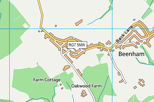 RG7 5NW map - OS VectorMap District (Ordnance Survey)