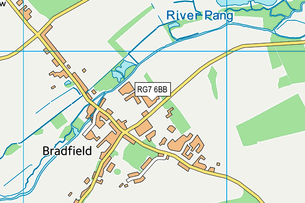 RG7 6BB map - OS VectorMap District (Ordnance Survey)