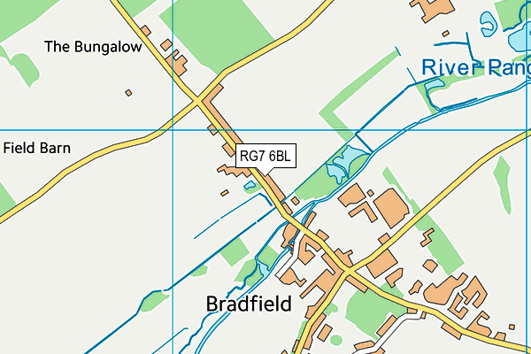 RG7 6BL map - OS VectorMap District (Ordnance Survey)