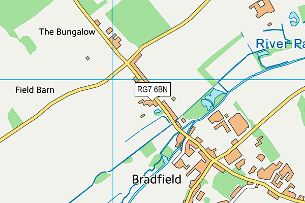 RG7 6BN map - OS VectorMap District (Ordnance Survey)