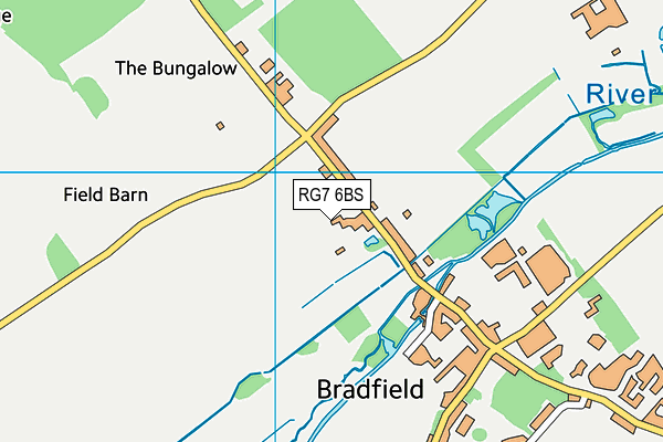 RG7 6BS map - OS VectorMap District (Ordnance Survey)