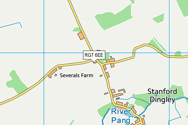 RG7 6EE map - OS VectorMap District (Ordnance Survey)