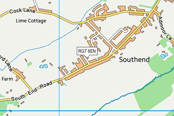 RG7 6EN map - OS VectorMap District (Ordnance Survey)