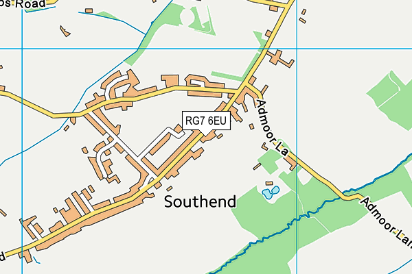 RG7 6EU map - OS VectorMap District (Ordnance Survey)