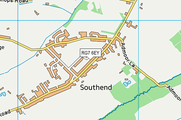 RG7 6EY map - OS VectorMap District (Ordnance Survey)