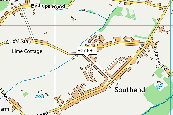 RG7 6HG map - OS VectorMap District (Ordnance Survey)
