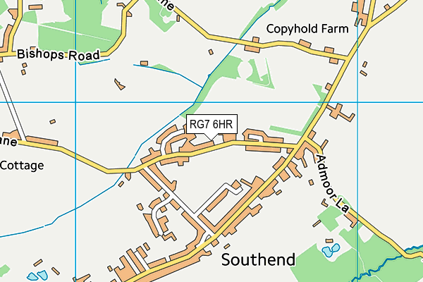 Bradfield Ce Primary School map (RG7 6HR) - OS VectorMap District (Ordnance Survey)
