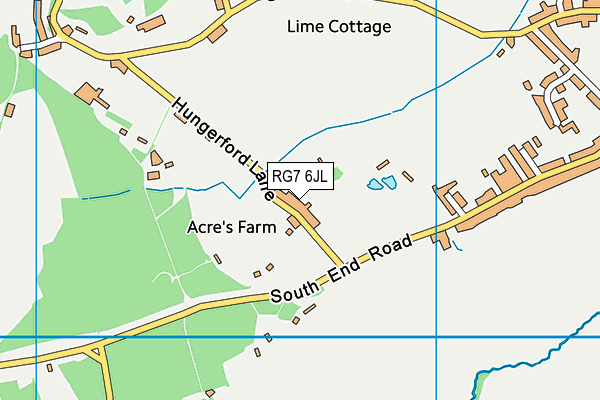 RG7 6JL map - OS VectorMap District (Ordnance Survey)