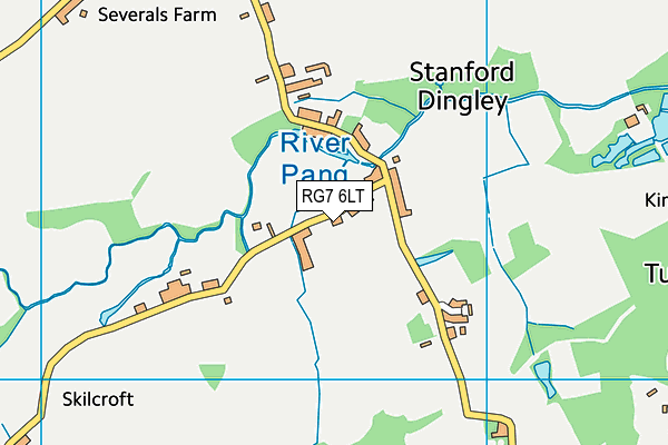 RG7 6LT map - OS VectorMap District (Ordnance Survey)