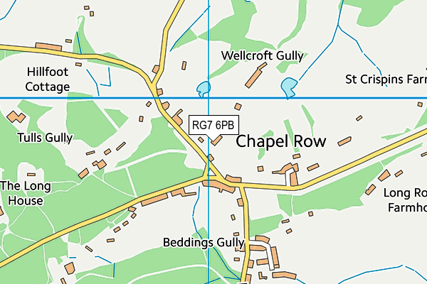 RG7 6PB map - OS VectorMap District (Ordnance Survey)