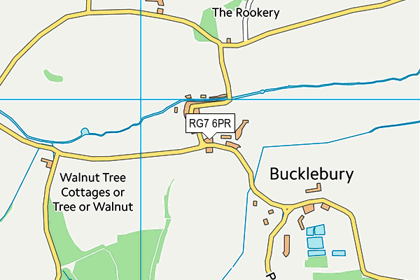 Bucklebury Village Recreation Ground map (RG7 6PR) - OS VectorMap District (Ordnance Survey)